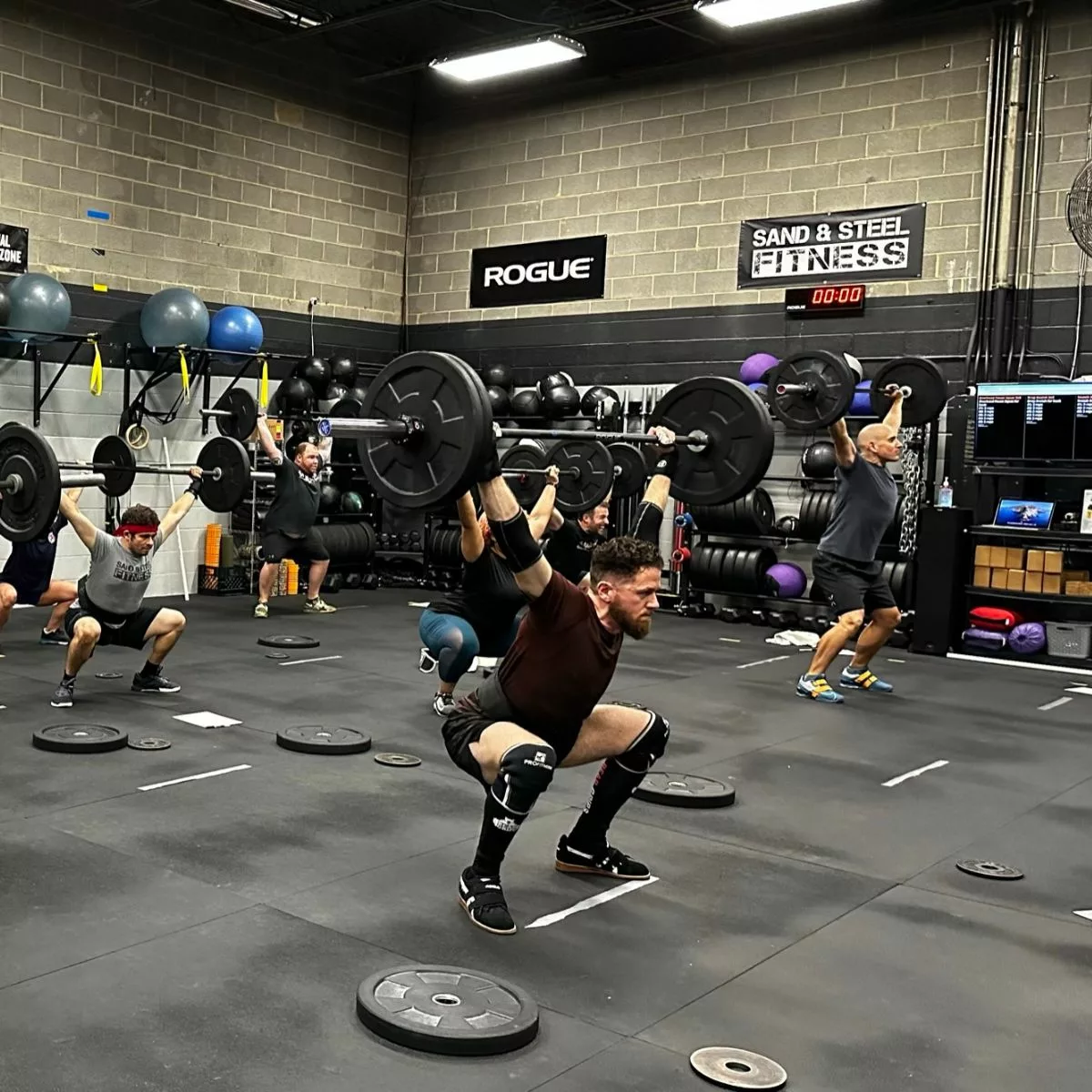 CrossFit Olympic Lifting at Sand & Steel Fitness