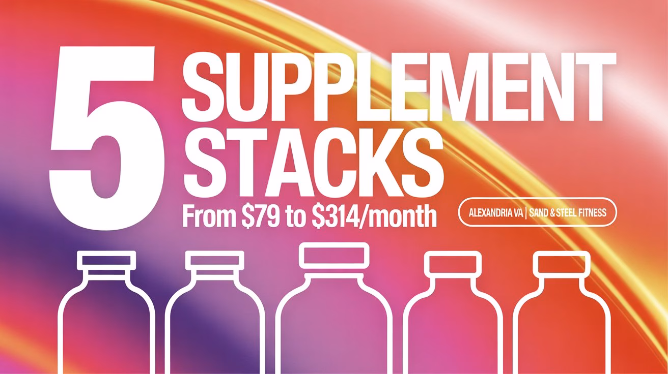 5 supplement stacks arlington va fitness guide