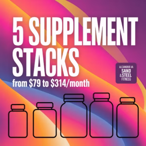 supplement stacks personal training crossfit arlington va