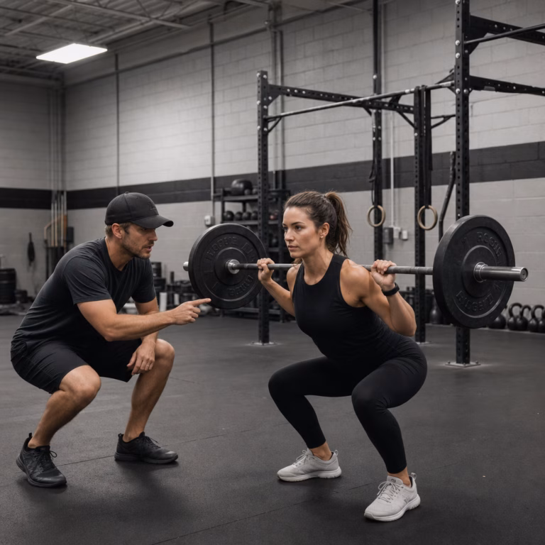 Personal Training Alexandria VA Client Coaching Cue 1×1